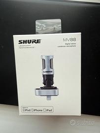 Microfono per iphone shure Mv88