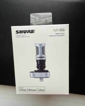 Microfono per iphone shure Mv88