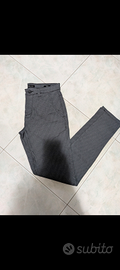Pantaloni chino uomo grigi