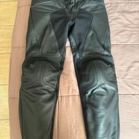 Pantaloni pelle moto Dainese