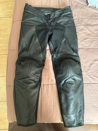 Pantaloni pelle moto Dainese