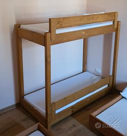letto lettino castello letti legno