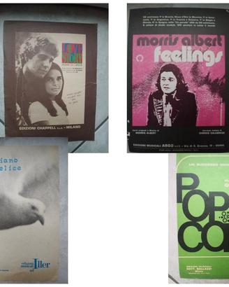 Spartiti anni 1969/70/74