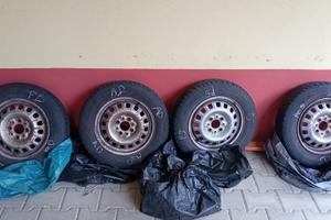 Cerchioni e gomme  per fiat panda  per gomme 135/8