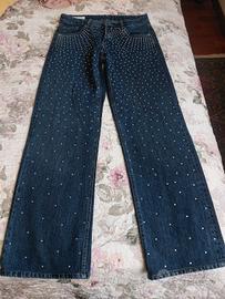 jeans Zara con strass