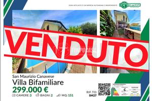 VILLA BIFAMILIARE RISTRUTTURATA A SAN MAURIZIO CAN