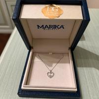 Collana oro bianco 18kt