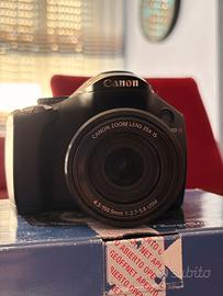 Fotocamera Canon PowerShot SX30IS + sec Batteria