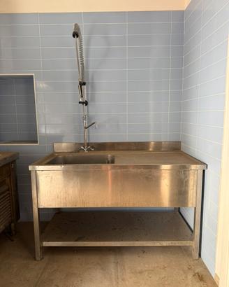 Lavabo da cucina 140 × 83 cm