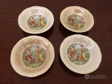 Antichità ciotole Soc. Ceramica Lombarda Milano