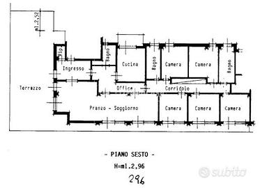 Nuda proprietà - Attico con terrazza panoramica