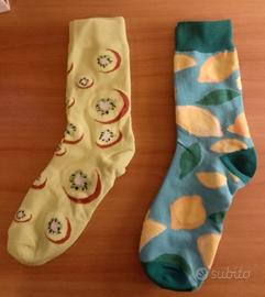 Calzini colorati a fantasia frutta 