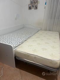 letto estraibile una piazza