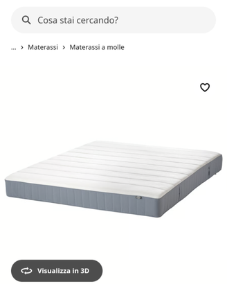 Materasso Ikea Vesteroy 140x200
