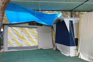 Roulotte con veranda e cucinino