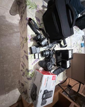 Canon eos 1300d + tanti accessori