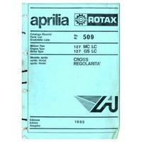 Catalogo ricambi motore Aprilia 127 Rotax Cross