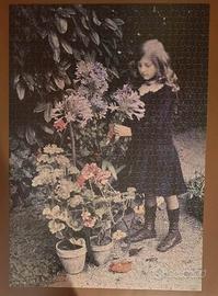 puzzle  foto tatiana romanov tra i fiori