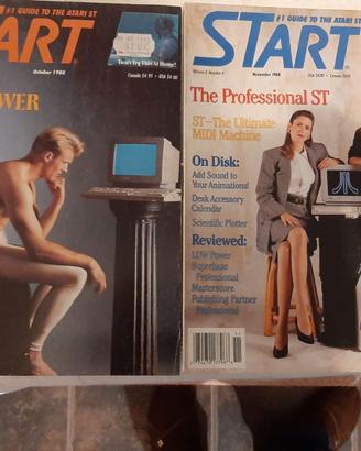 4 Start #1 Guide To Atari ST 1988 Vol 2, #3,4,7,8