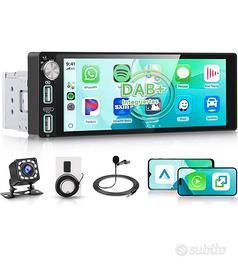 Autoradio radio dab android auto carplay