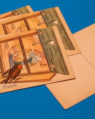 cartoline natalizie vintage 