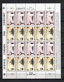 Jersey 1981 Folklore Europa CEPT