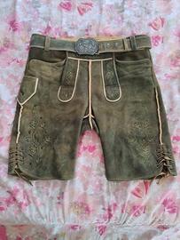 Lederhose Hirscher Taglia 50 (L)