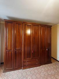 Armadio Camera da letto Cassettiera Specchio Comò