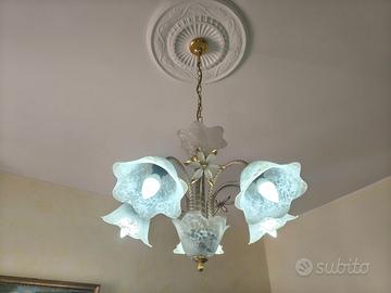 Set lampadario+2 applique
