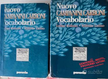 Vocabolario Latino Italiano PARAVIA