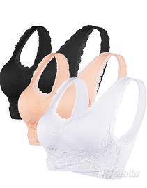 3 Reggiseni push up sportivi taglia 2°