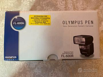 Flash Olympus pen FL 600R originale Polyphoto