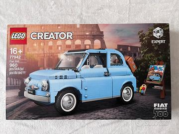 LEGO Fiat 500 azzurra