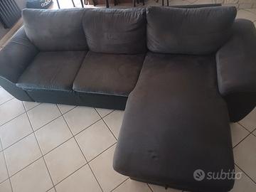 divano letto 3 posti con penisola