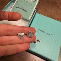 Orecchini cuori mini tiffany&co.
