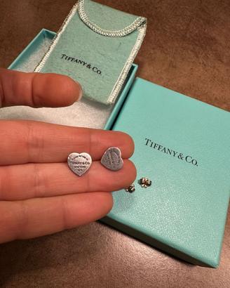 Orecchini cuori mini tiffany&co.