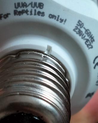 lampada Trixie  uvb per rettili 