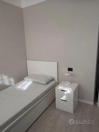 Letto Malm IKEA singolo + 2 contenitori + rete Lön