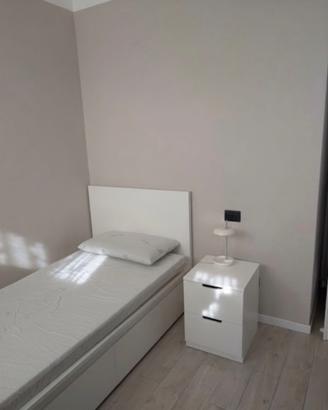 Letto Malm IKEA singolo + 2 contenitori + rete Lön