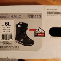 scarponi snowboard 37,5 girls halo DCshoecousa