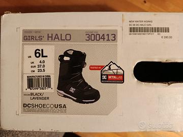 scarponi snowboard 37,5 girls halo DCshoecousa