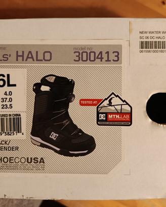 scarponi snowboard 37,5 girls halo DCshoecousa