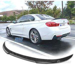 SPOILER ALETTONE BMW F33 F83 CABRIO LOOK M4 NEGRO 