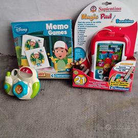 memo games clementoni e magic pad 