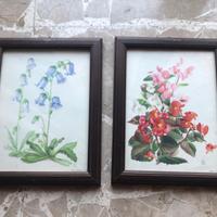 4 Quadretti floreali - stampe