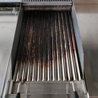 Griglia a gas in pietra lavica