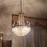 lampadario cristalli