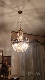 lampadario cristalli