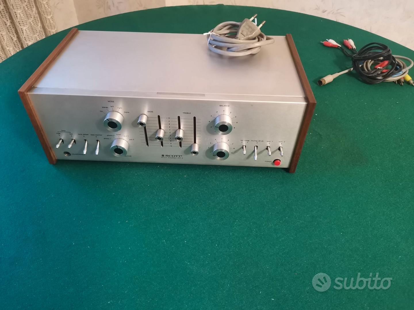 Amplificateur Vintage SCOTT 255 S - Intégré Excellent État Fonctionnel Et Esthétique