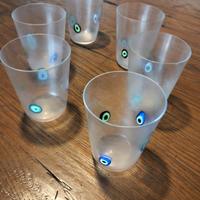 bicchieri vetro di Murano 